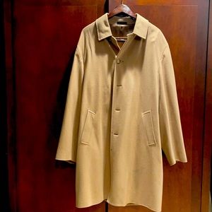 selling my beige Italian jacket only wore this twice very nice size is 42 long